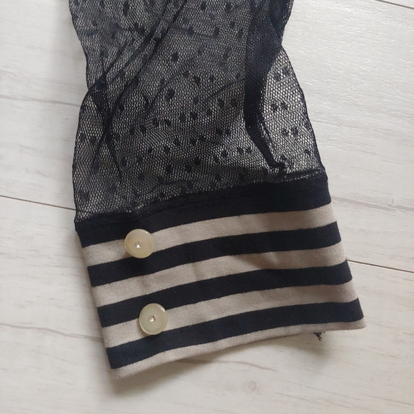 Mustard Pie EUC Holiday Top, Skirt, Triple Ruffle Leggings, dot Mesh Leggings - Picture 15 of 15